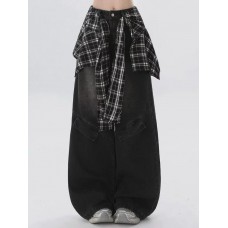 Celana Cargo Jeans Baggy 